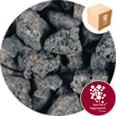 Volcanic Lava - Black BBQ Pebbles - 1957